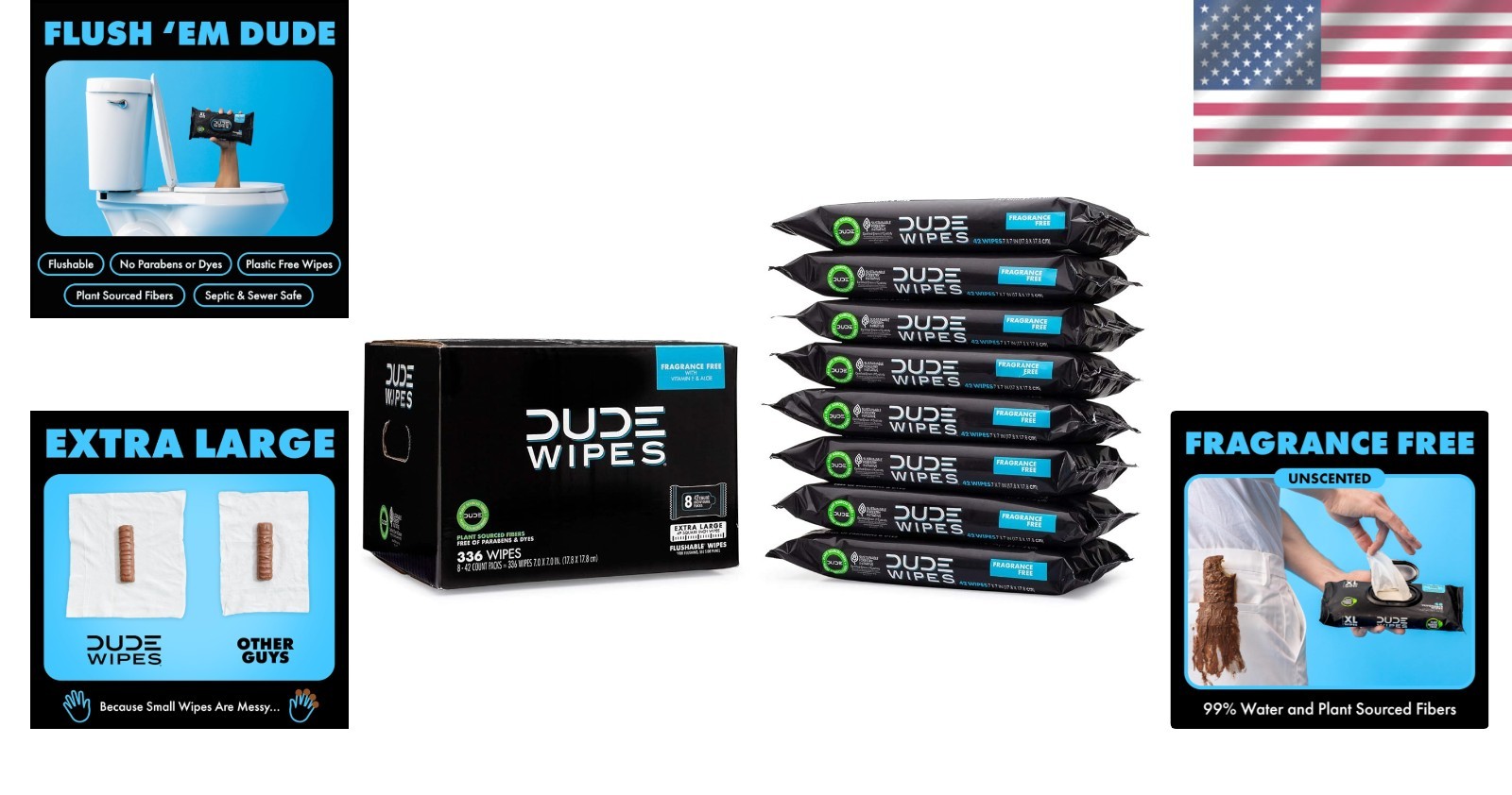Unscented Adult Wet Wipes – Vitamin E & Aloe