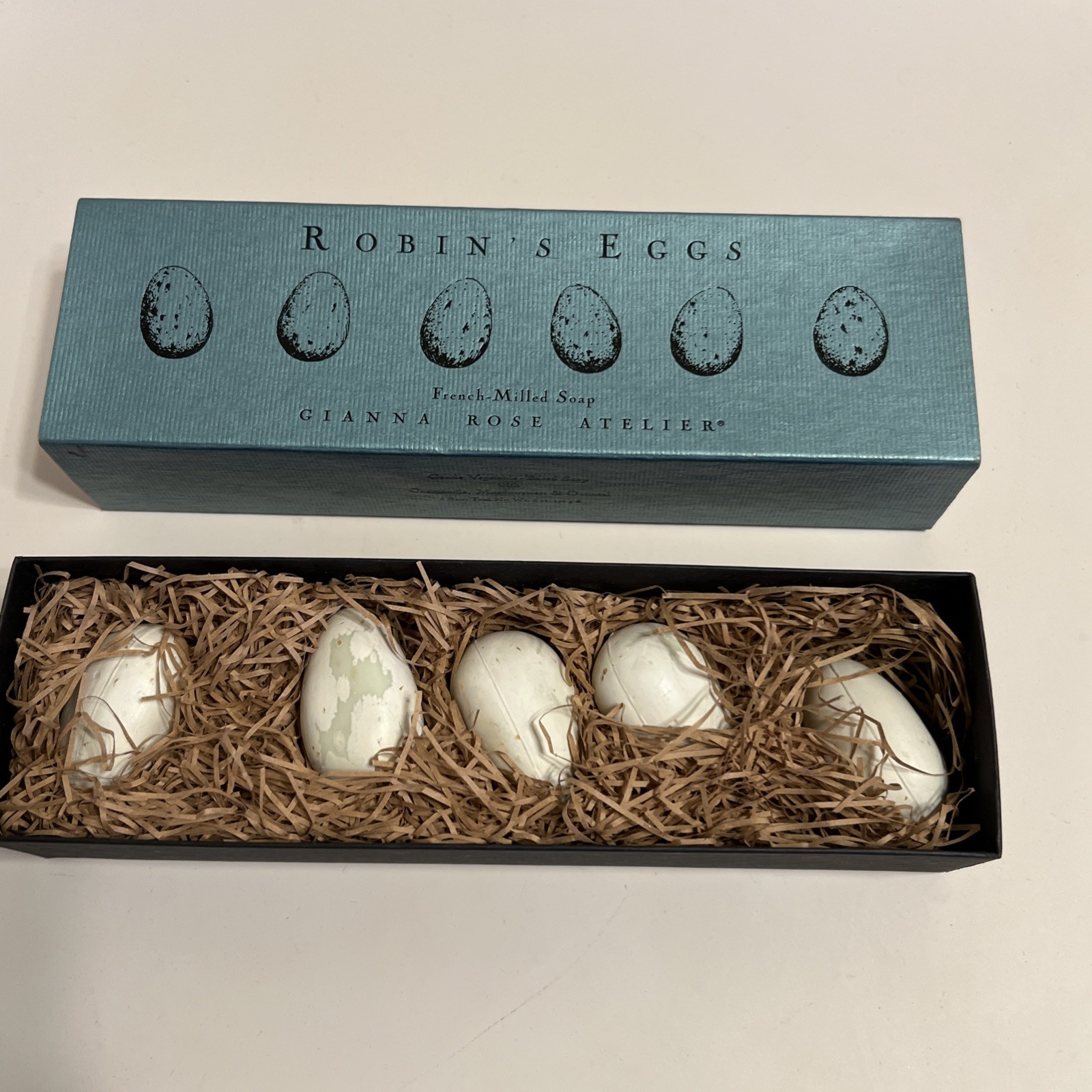 Gianna Rose Atelier Robin’s Eggs Set of 5 Open Box As Shown Read Description
