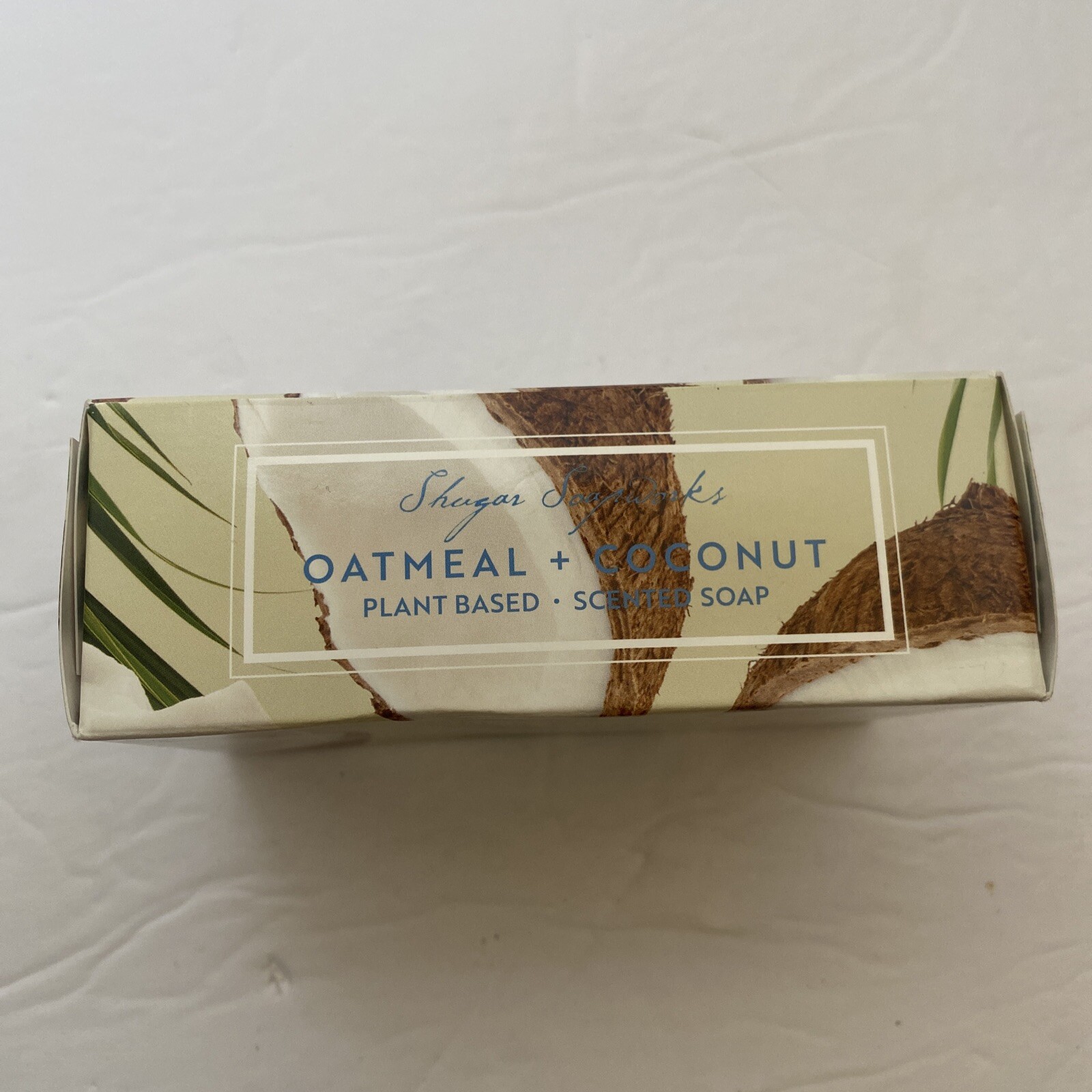 Shugar Soapworks Oatmeal + Coconut Vegan/Plant Based Soap Made In USA