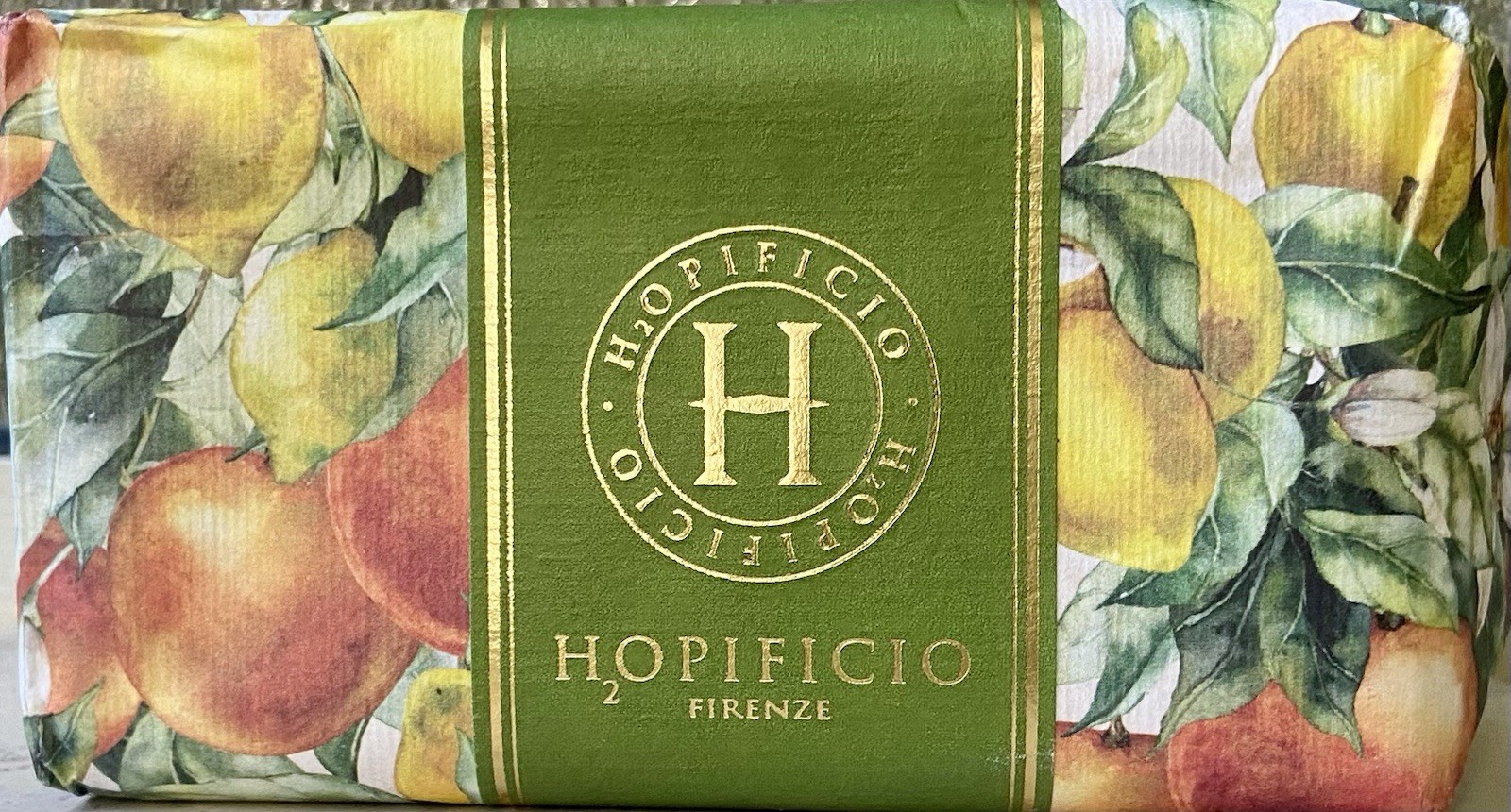 Hopificio ITALIAN CITRUS Scented Luxury 2-Pack Bath Bar Soap (14.1oz Total)
