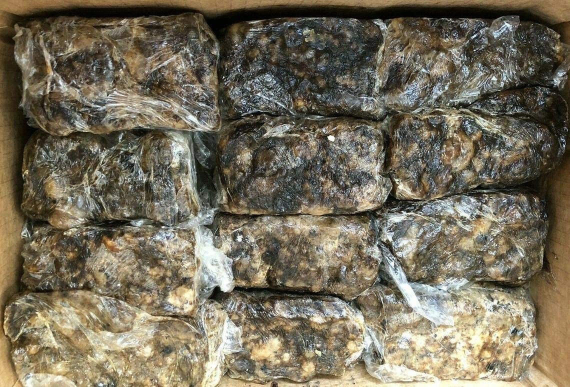 Raw African Black Soap 10 lb. – 100% Pure Natural 160 Ounce (Pack of 1)