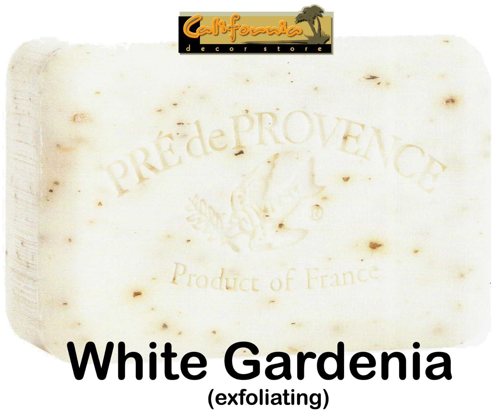 Pre de Provence WHITE GARDENIA Case 12 x 250 Gram French Soap Bath Shower Bars