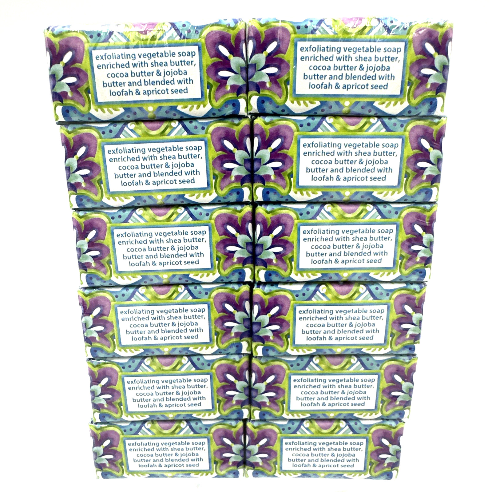 Greenwich Bay Orchid Jojoba Shea Butter Soap Lot Of 12 Bars/1.9oz Each