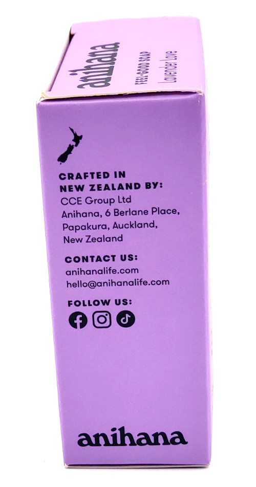 Anihana New Zealand Feel-Good Soap Lavender Love 4.2 Oz Hydrating. NEW