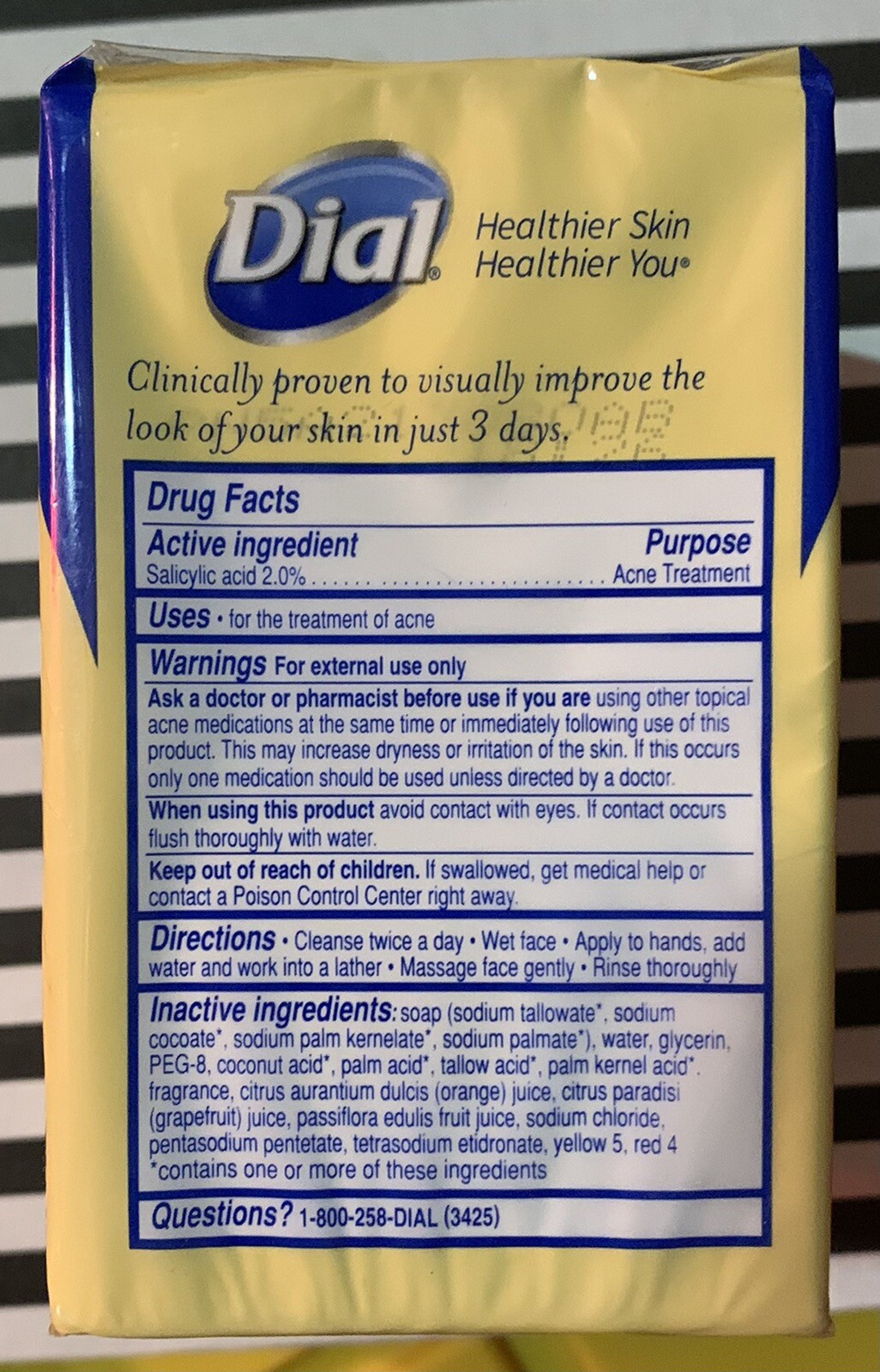 Dial Oil Free Acne Control Deep Cleansing Bar Soap 2 Bars SEALED rare VERY HTF