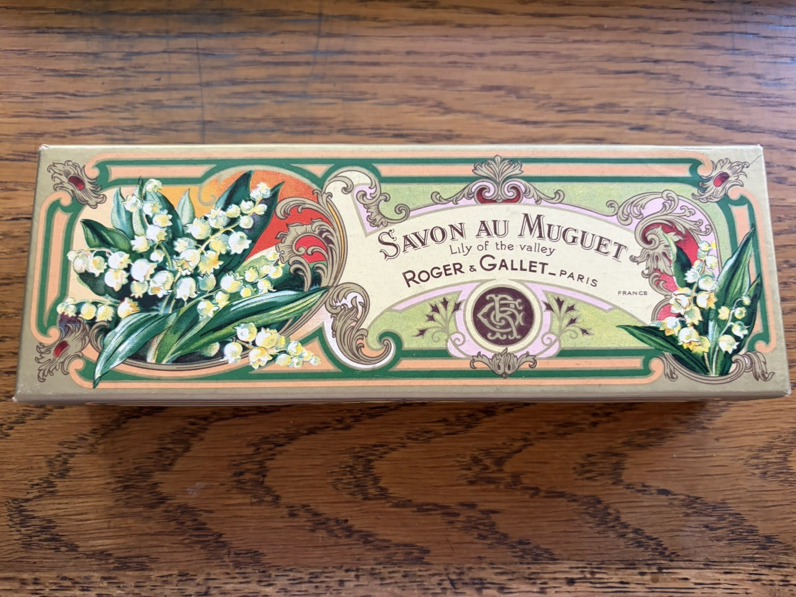 New Vintage Savon Au Muguet “Lily Of The Valley” Roger & Gallet Paris, 3 X 3.5oz