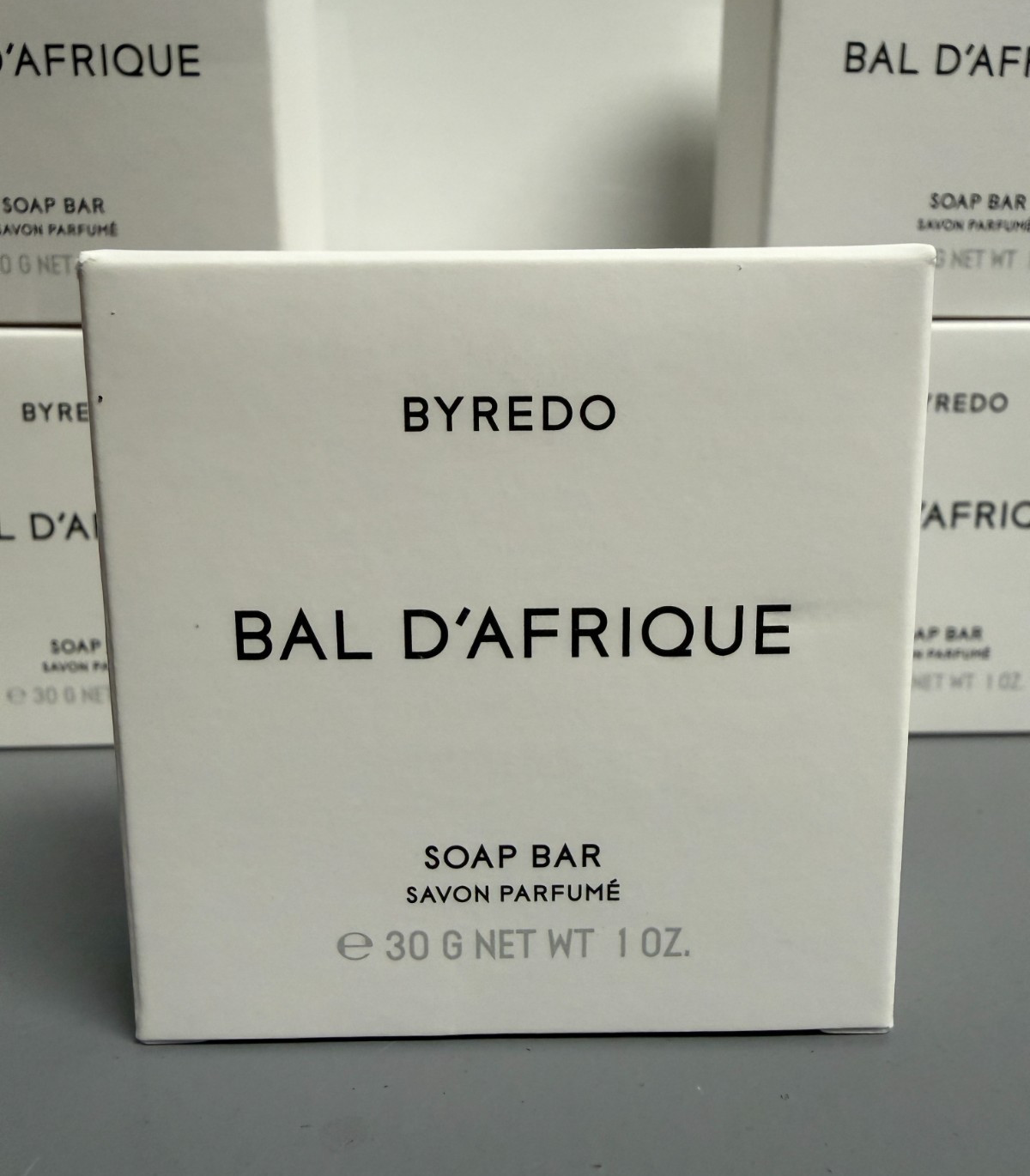 10 PACK BYREDO Bal D’Afrique WHITE Soap Bar Lot 1oz 30g each Travel Size Facial