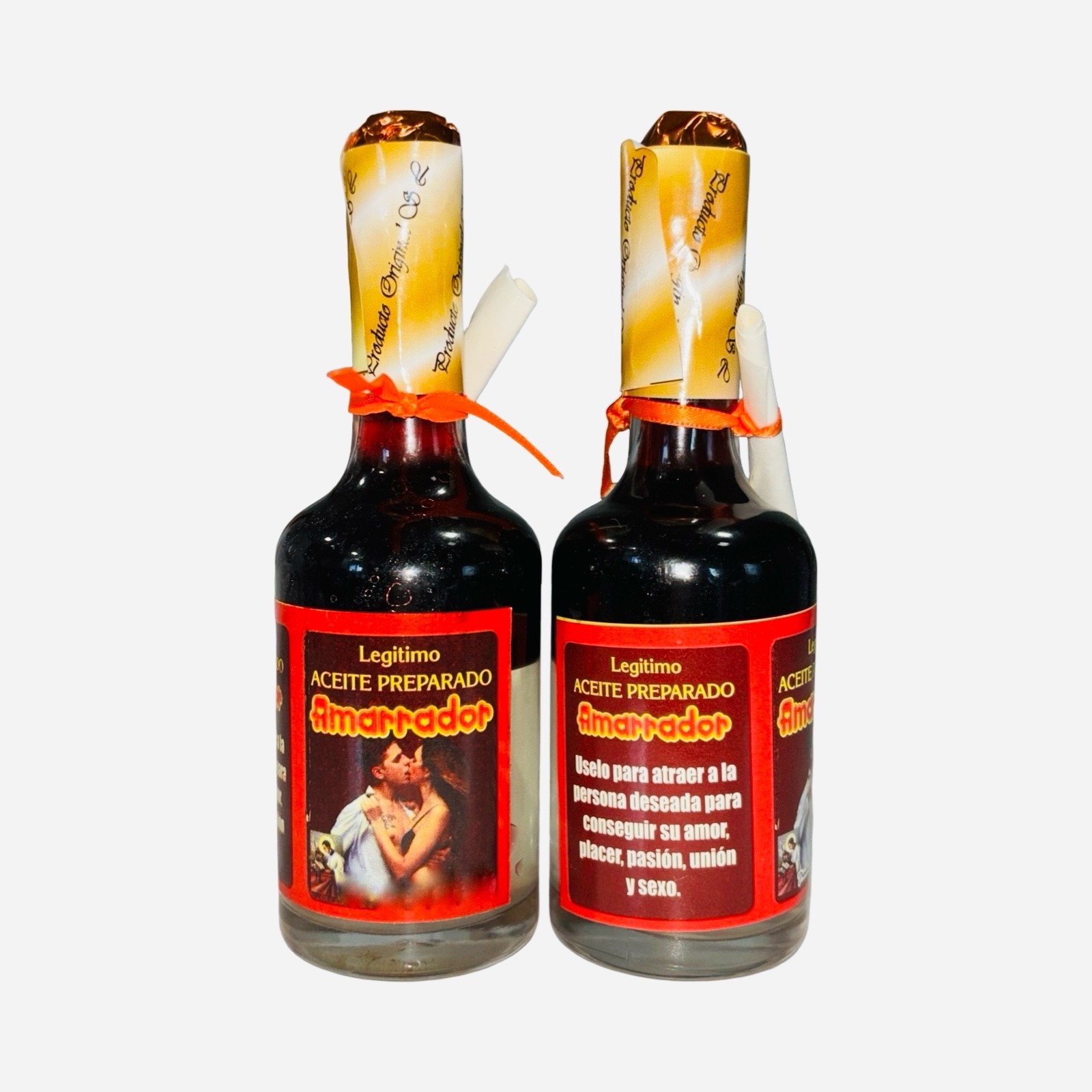 Amarrador Aceite Esoterico con Feromonas Para Atraer Amor Pasion y Sexo Amarre