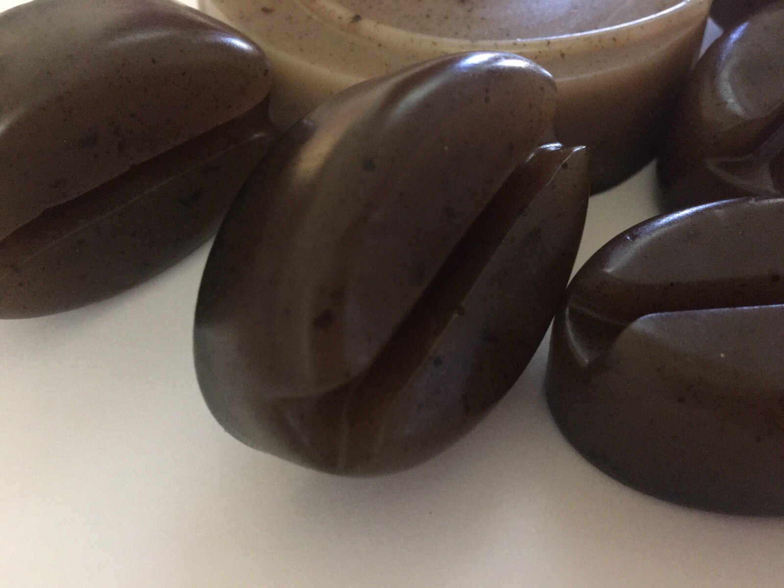 Coffee soap 1 Large 5 Mini Soaps, Coffee Soap Set, Exfoliating Soaps