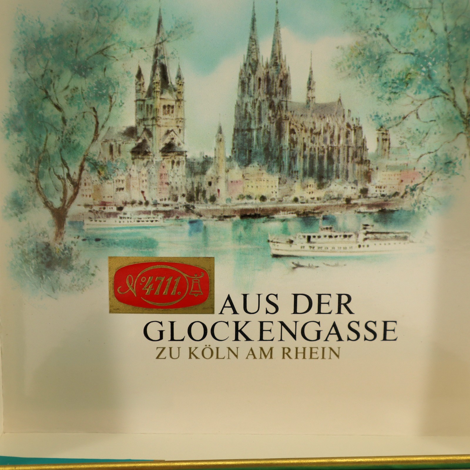 4711 Oirginal Eau De Cologne & Bar of Soap Gift Box Splash 1970 Germany NIB Vtg