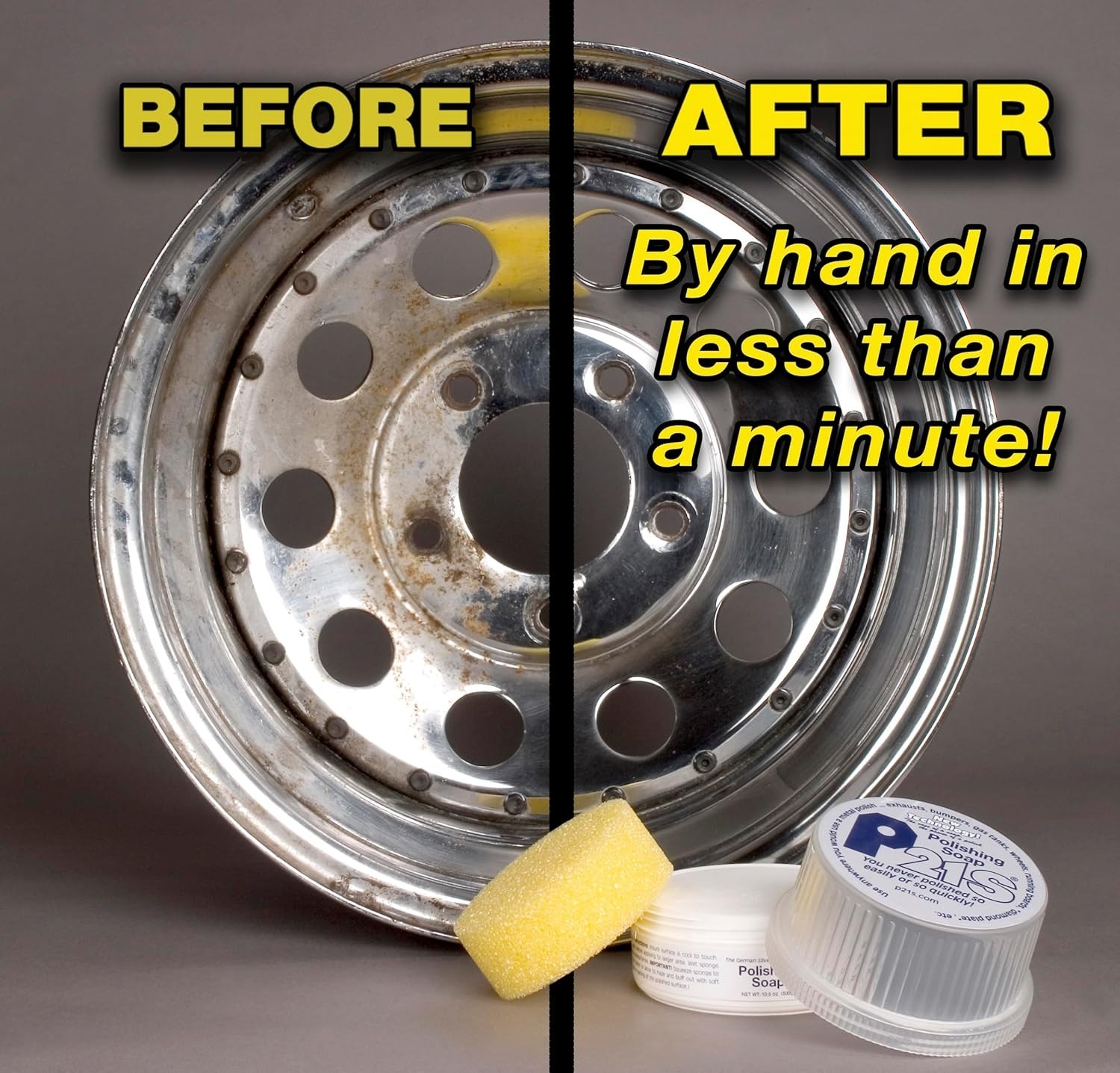 Water-Based Polishing Soap for Chrome, Stainless Steel & Aluminum – Quick Shine