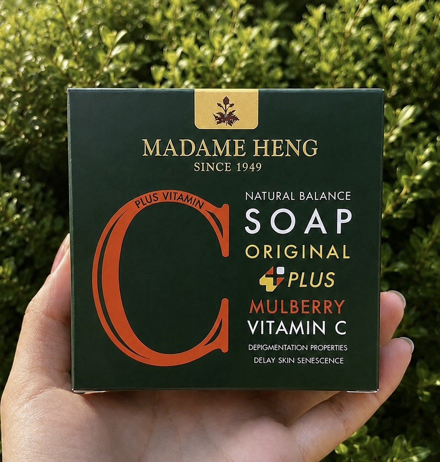 Madame Heng Natural Balance Soap Original Plus Mulberry Vitamin C 150g x 2 Bars