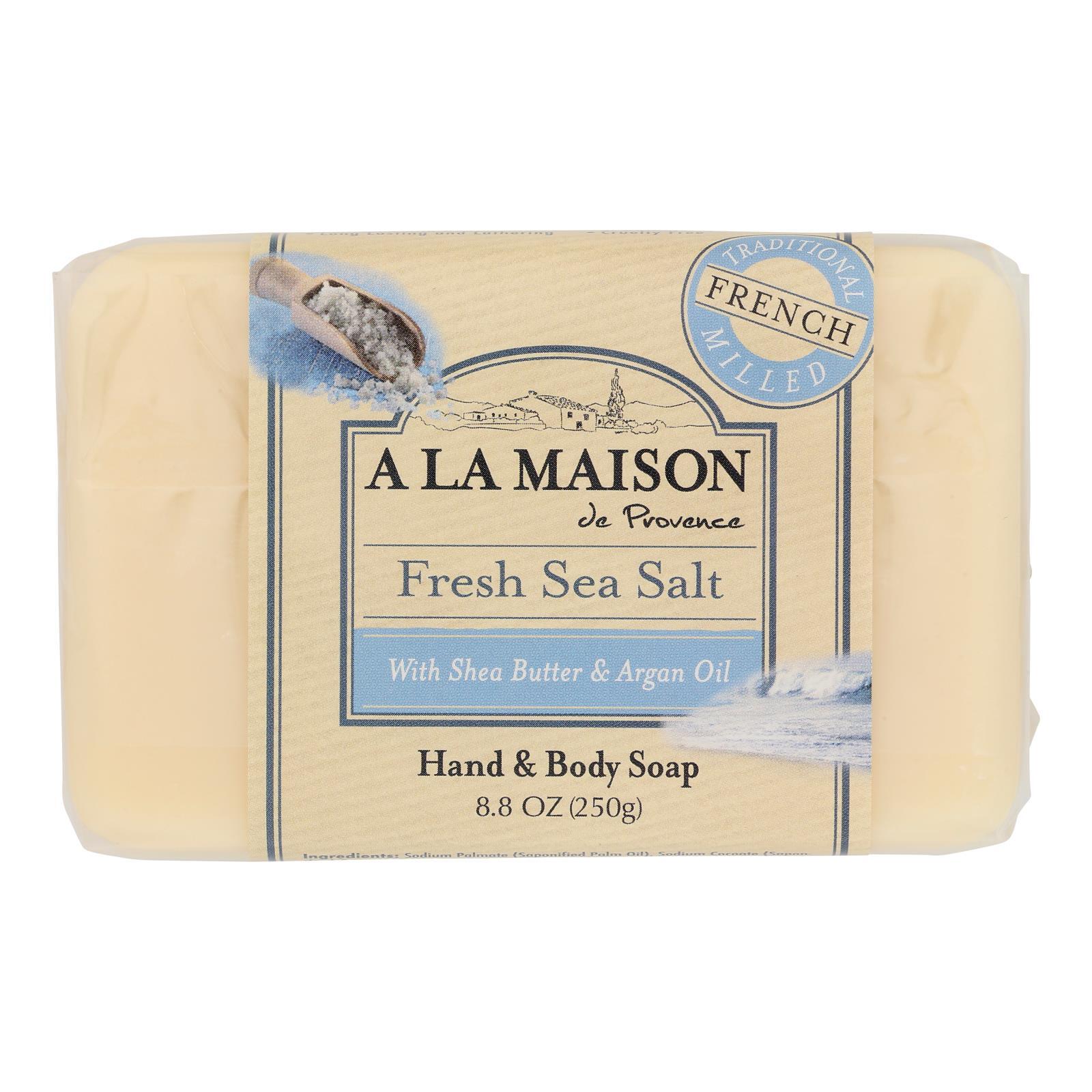 A La Maison Soap Bar Fresh Sea Salt 8.8oz (Pack of 3)