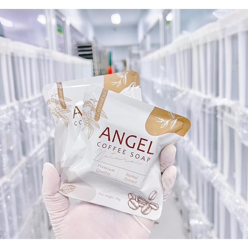 5X ANGEL COFFEE Soap Herbs Natural Scrub Face Body Mahad Turmeric Tamarind 50g