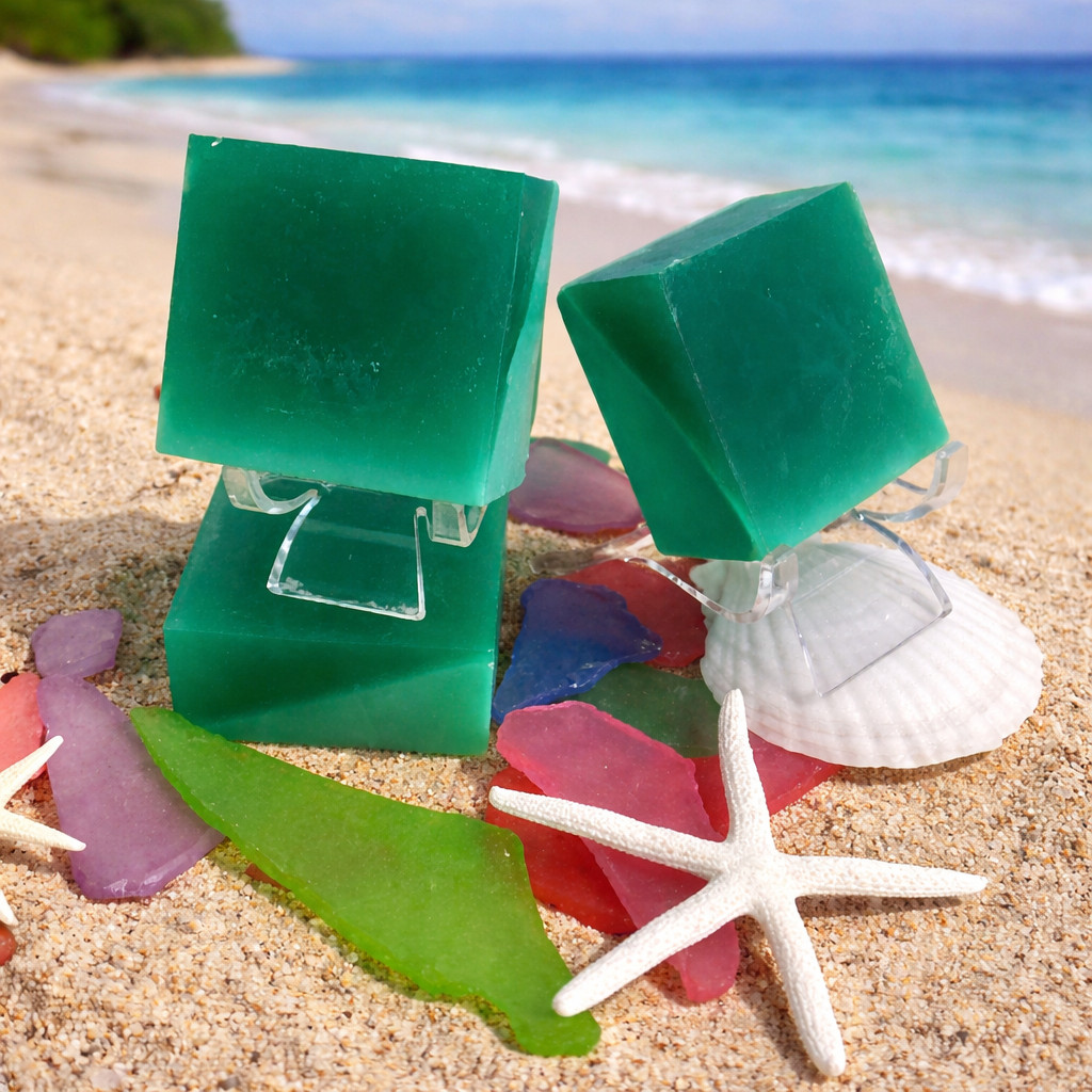 OCEANSIDE SOAP 2 GOAT’S MILK/GLYCERIN BARS- INCREDIBLE SCENTS/LUXURIOUS SOAPS!