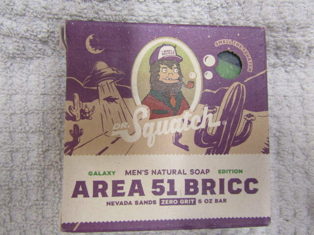 DR. SQUATCH SOAPS~U PICK SCENT~~ONE FULL SIZE SOAP BAR 5 OZ EACH
