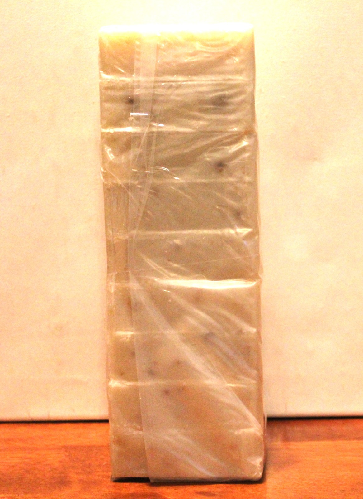 Persimmon Women’s Goat Milk Cold Processed handmade soap loaf, 9 precut bars