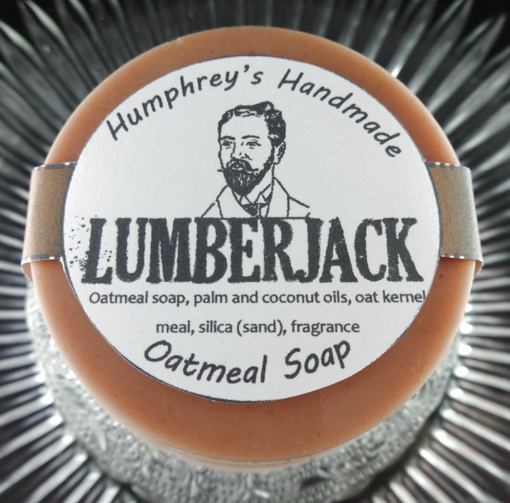 YOU CHOOSE SCENT Handmade Oatmeal Soap Puck, Exfoliating Moisturizing Mechanics