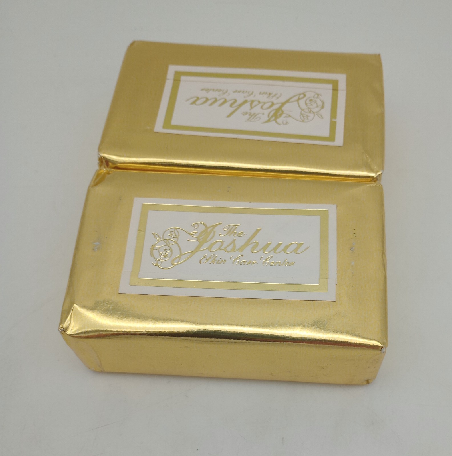The Joshua Skin Care Center – 2 Bars of Gold Soap – Skin Care Bathing Bar Beauty