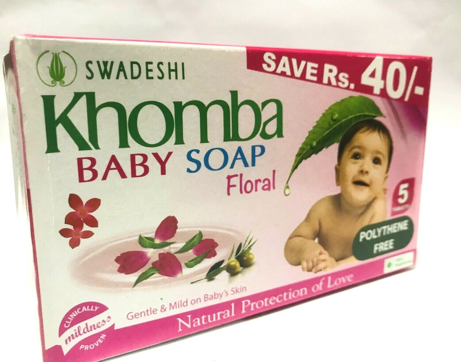 Kohomba BABY SOAP Ayurveda Herbal Baby Soap 100% Herbal Natural’s Soap 5 Pieces