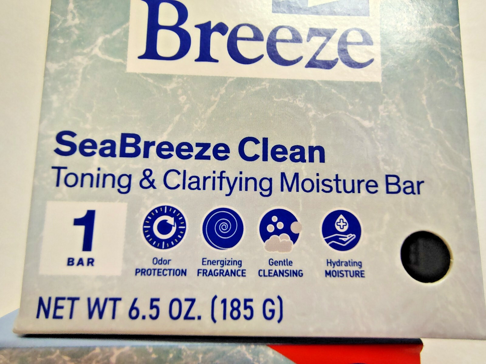Sea Breeze Classic Clean, Toning Clarifying Moisure Bar, 6.5oz, Lot of 5