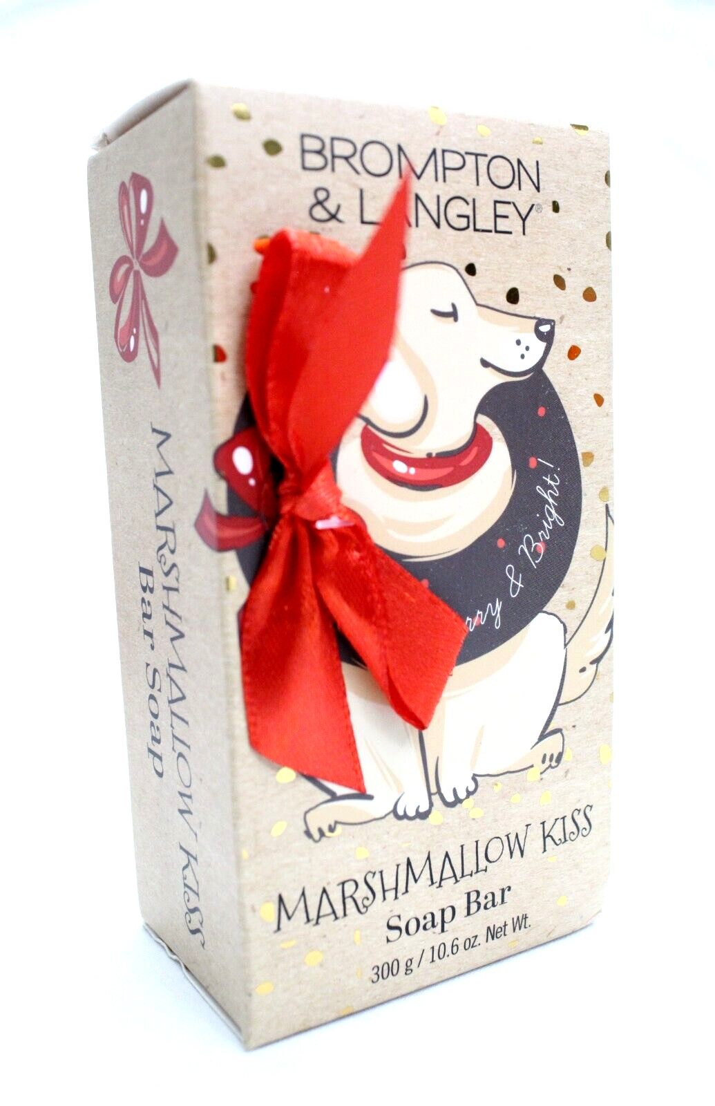 BROMPTON & LANGLEY ‘Marshmallow Kiss’ SOAP BAR Holiday Box SEALED – 10.6oz