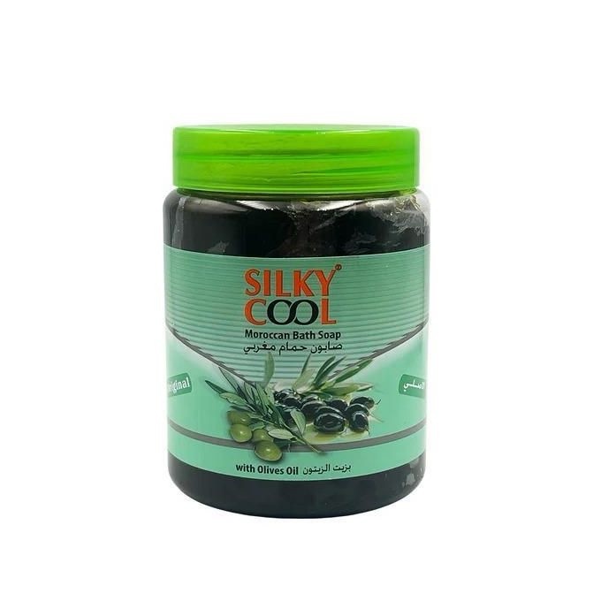 Silky Cool Moroccan Bath Soap With Olives Oil 500 ml.
