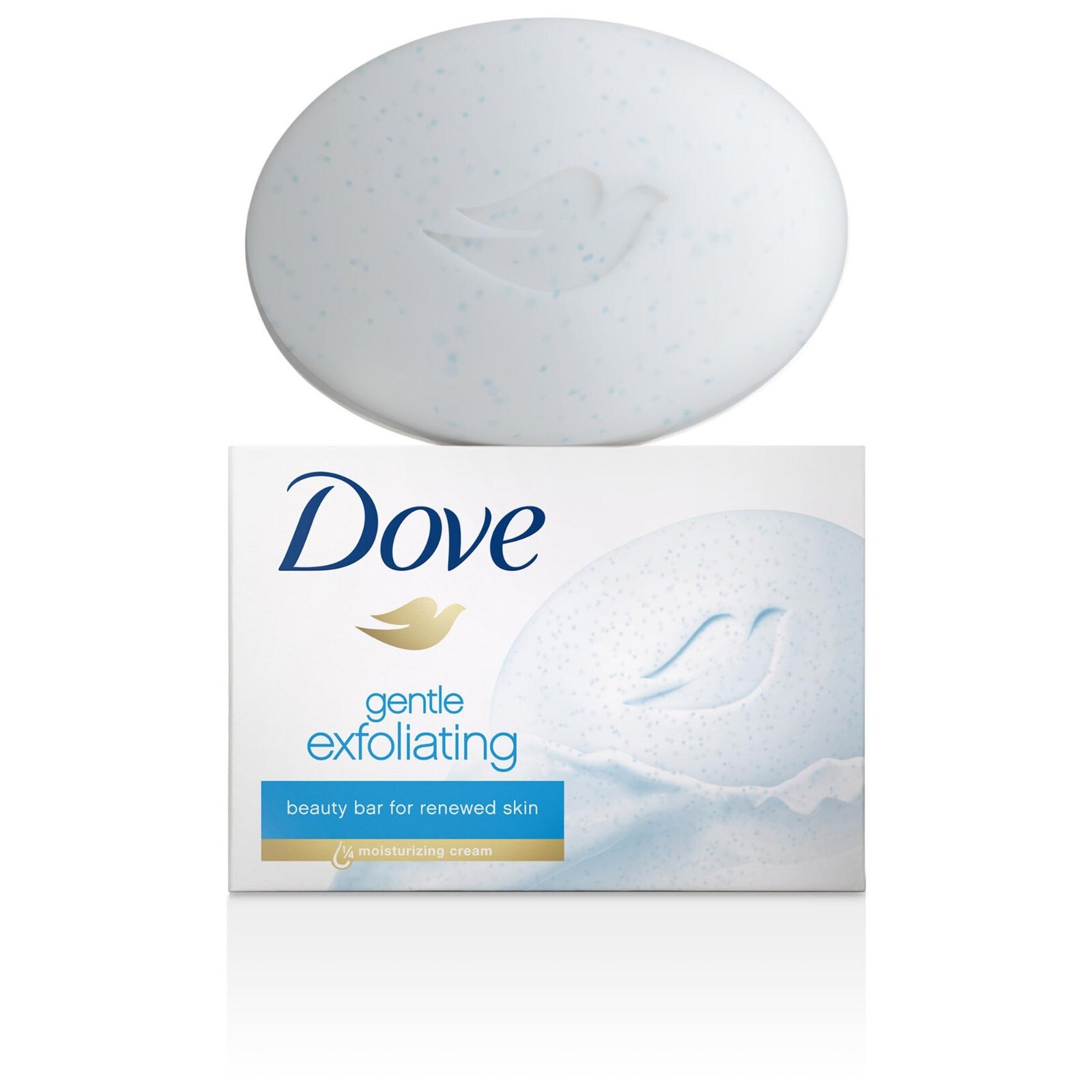 10x Dove Gentle Exfoliating Beauty Bar Soap FREE FAST SHIPPING 10 total Bars