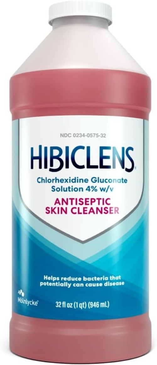 32 oz Antiseptic Skin Cleanser – Gentle Antimicrobial Soap for Home & Hospital