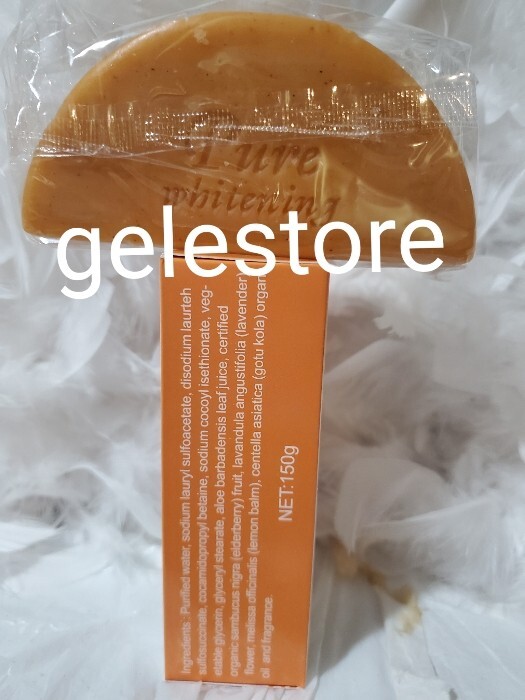X 2 Pure Whitening Exfoliating Soap 5 Days Action 150g X 2 soap sale