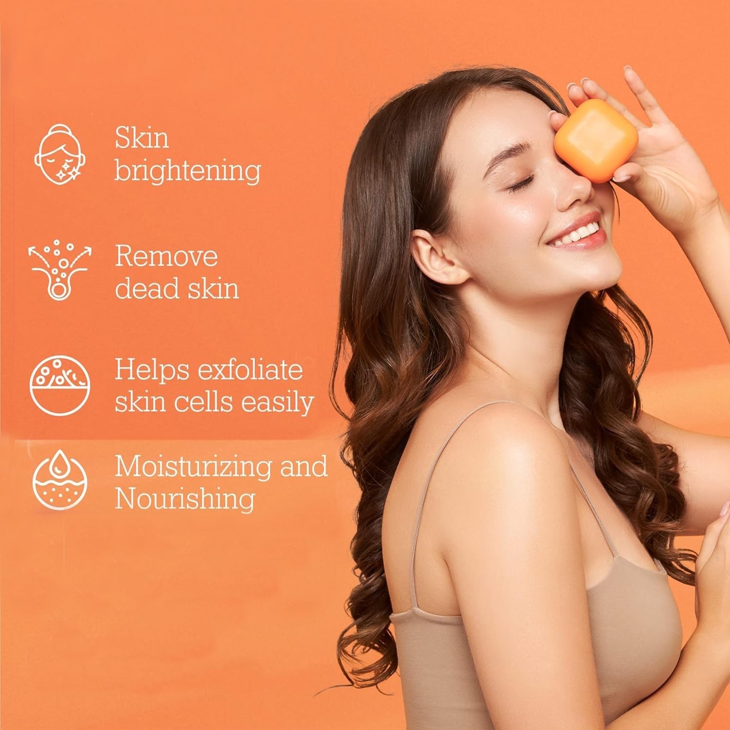 Koji White Kojic Acid & Papaya Skin Brightening Soap (2.82 oz / 2 Bars) – with