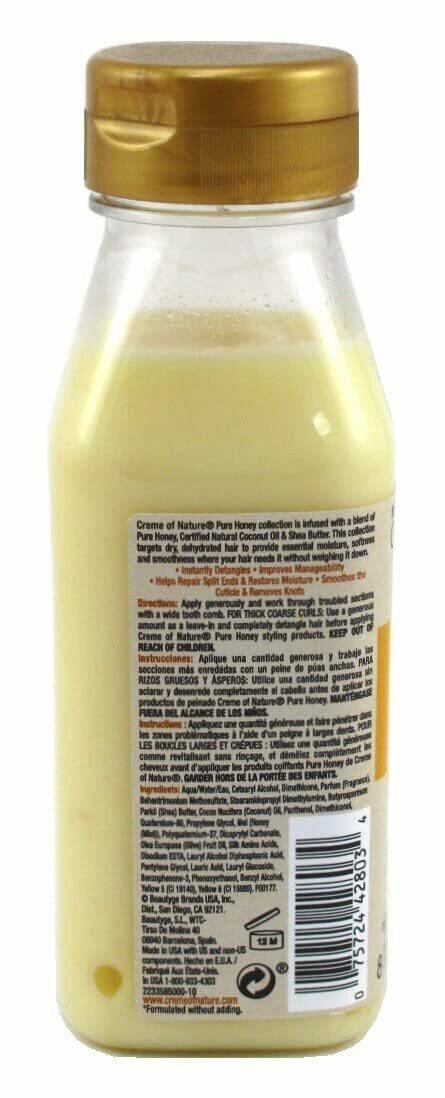 Creme Of Nature Pure Honey Detangler 8 Ounce Leave-In (236ml) (1 Pack)