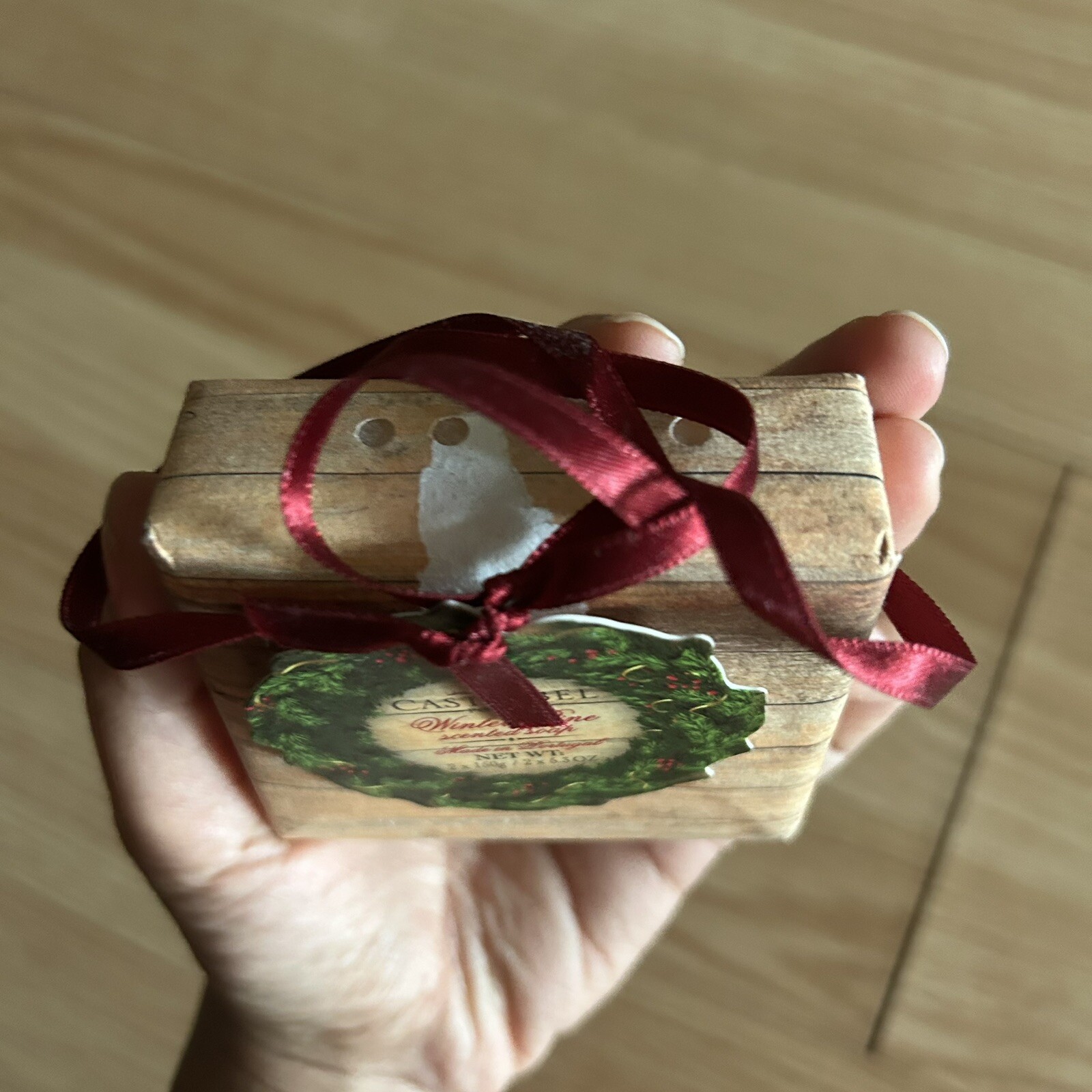 NEW Castebel Winter Pine Scented Soap 2 x 5.3oz