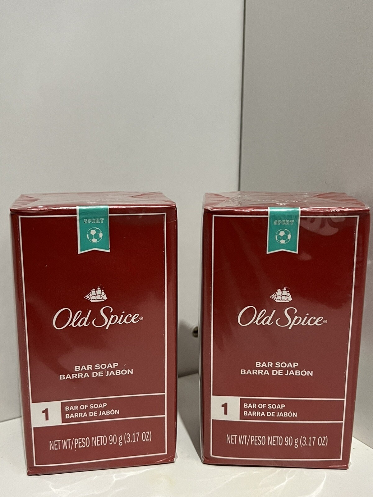 Old Spice Sport Bar Soap 3.17 OZ Each Value Of 2