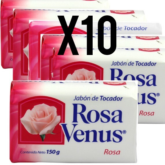 Lot of 10 Rosa Venus Bar Soaps (5.3 oz).