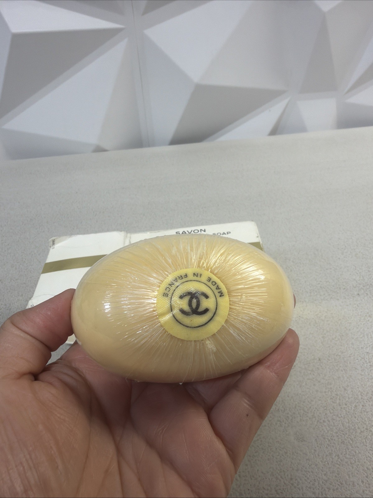 Vintage Chanel No. 5 Savon Perfumed Bath Soap 150g 5.3oz Cake SEALED