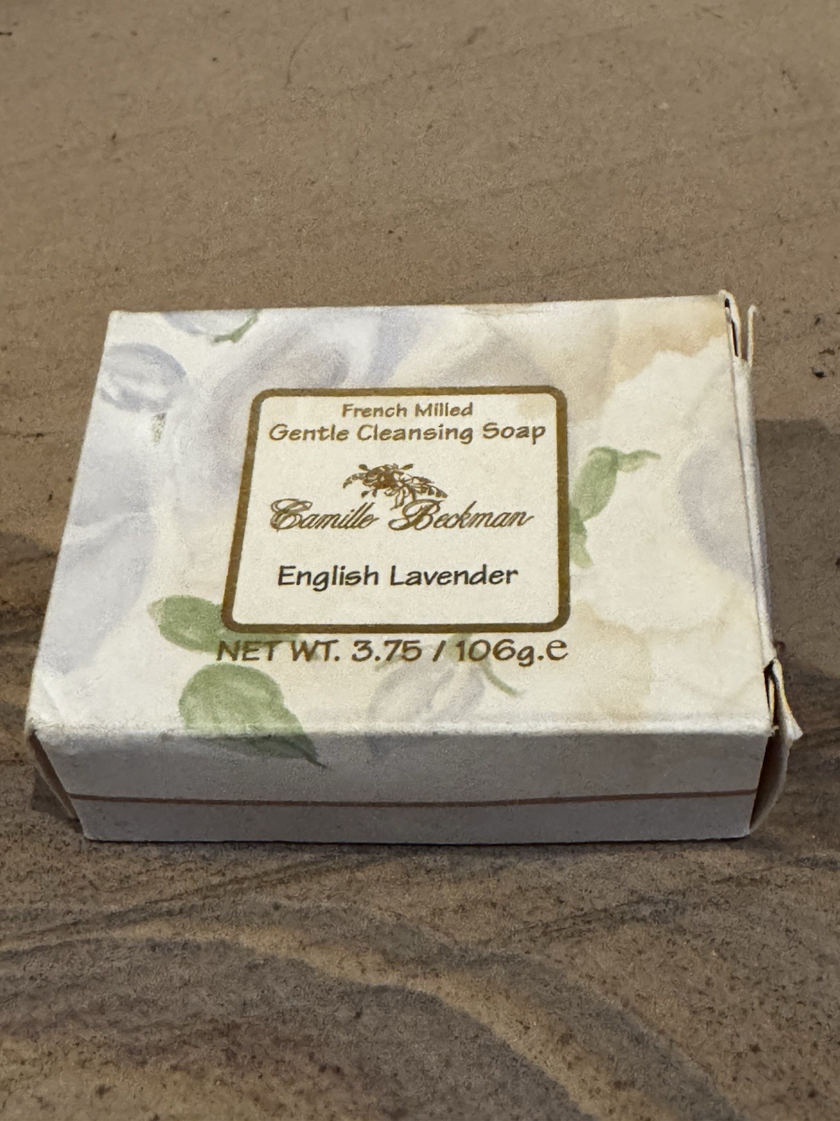 Camille Beckman English Lavender French Milled Gentle Cleansing Soap 3.75oz