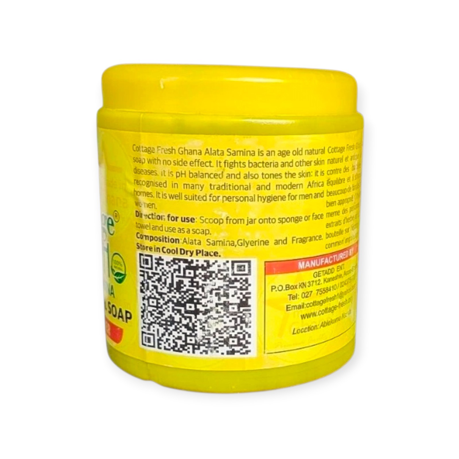 Getadd Cottage Fresh Alata Samina Herbal “Super Toner” Soap. ORIGINAL 550g