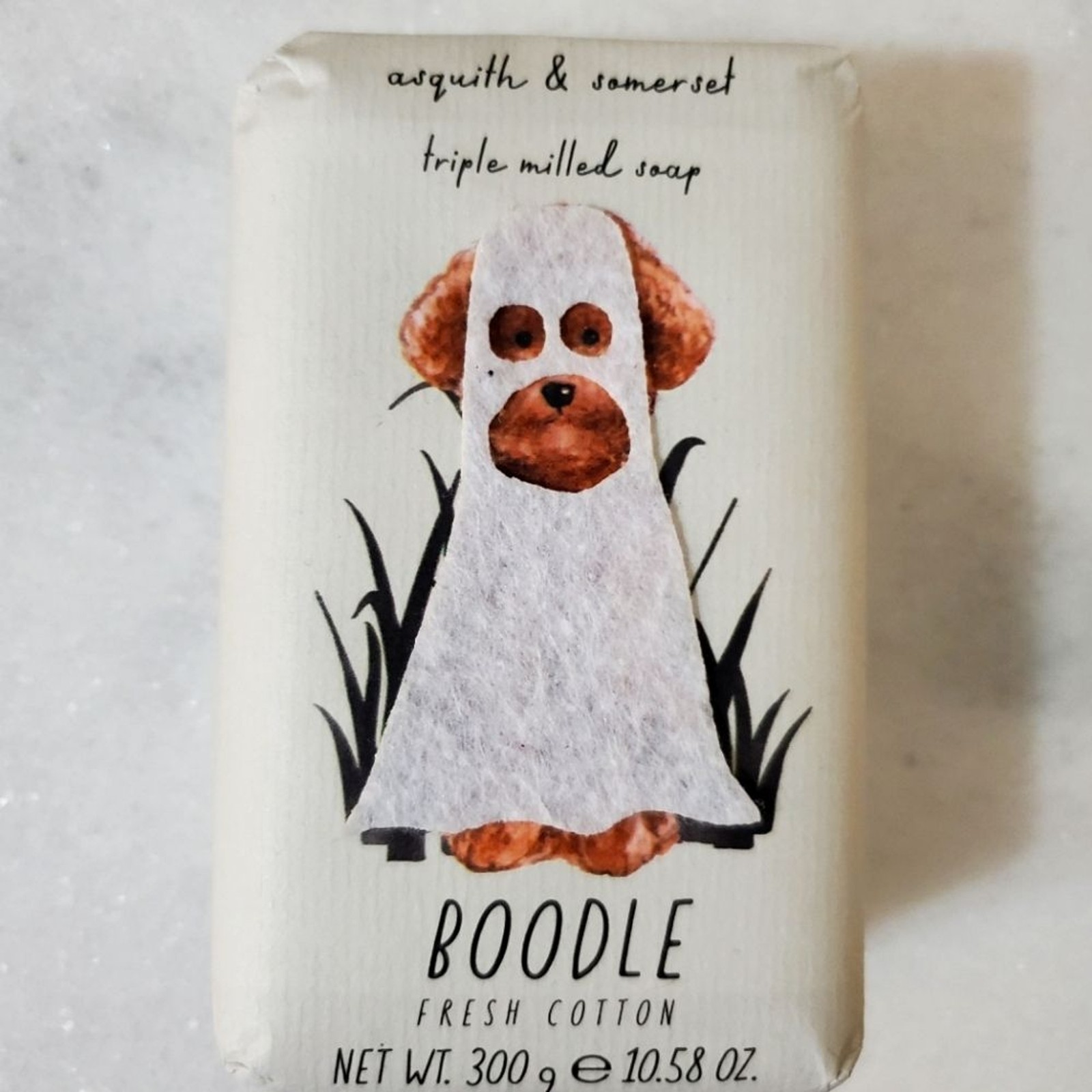 Asquith & Somerset Triple Milled Bar Soap Fresh Cotton Certified Sustainable