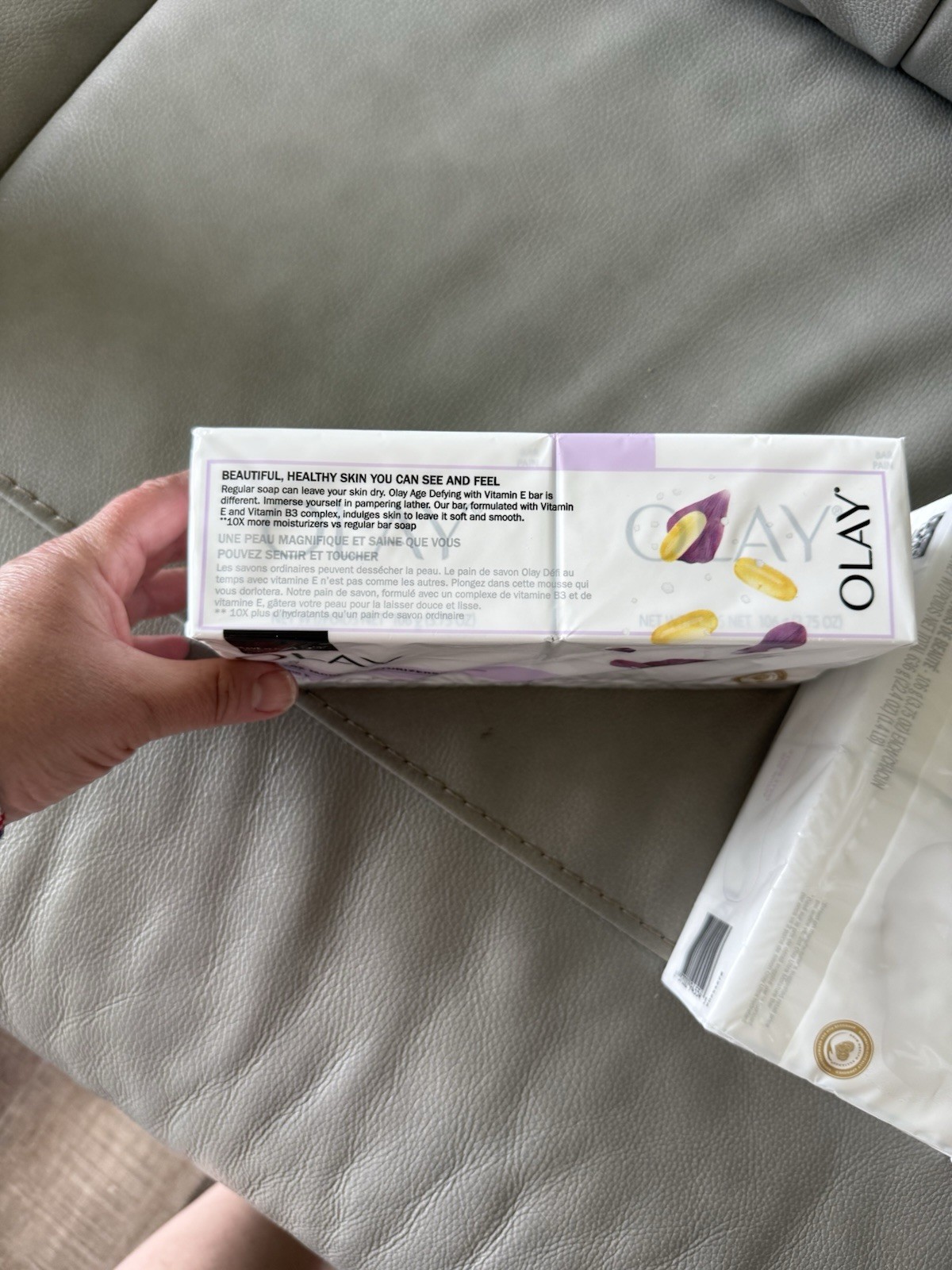 (3) Olay Age Defying With Vitamin E Bar Soap, 6 In Each Pack