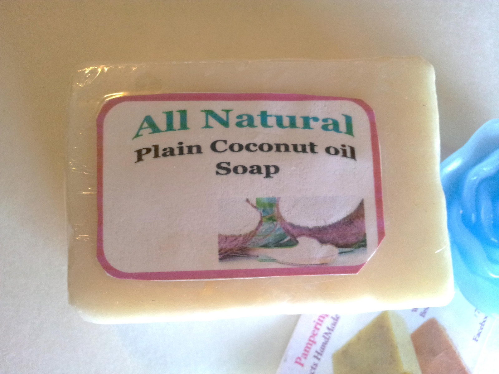 Homemade HP All Natural Plain Coconut Oil Soap – Hair & Skin
