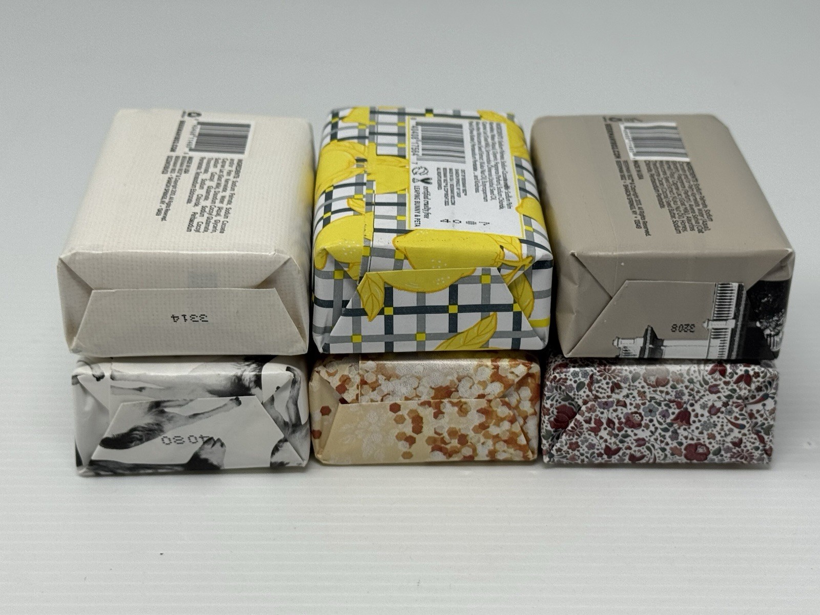 Set of 6 Beekman 1802 Pure Goat Milk Soap 3.5 oz. Vanilla Absolute Honey Orange