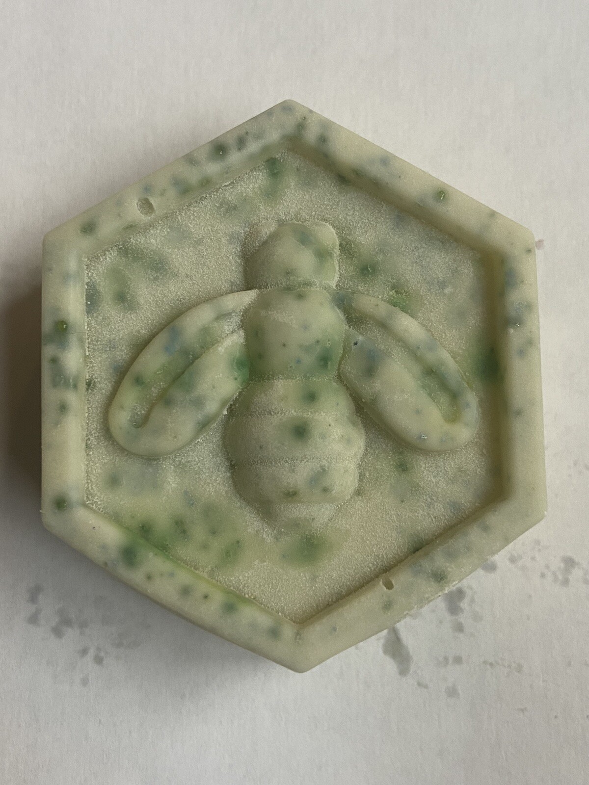 2 All Natural Homemade Soap Jasmine Scent Made Almond Coconut Olive Oil Bee Hive