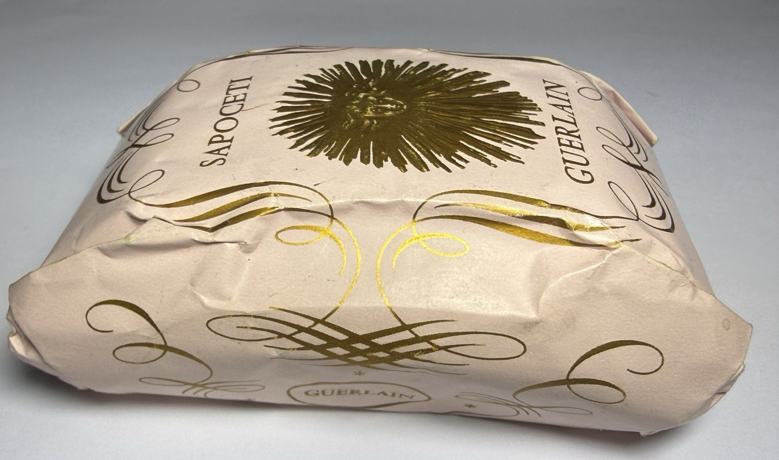 Guerlain Geranium Soap Sapoceti Bar Perfumed Vtg 1965
