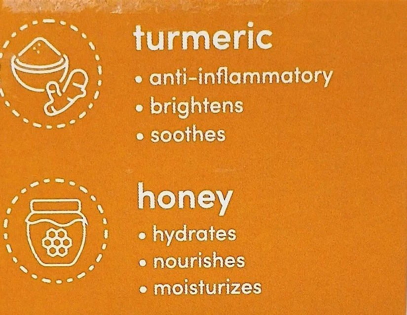 So Cal Bath Turmeric + Honey Golden Aura Bar Soap 10oz Body Hands Nourishes Luxe