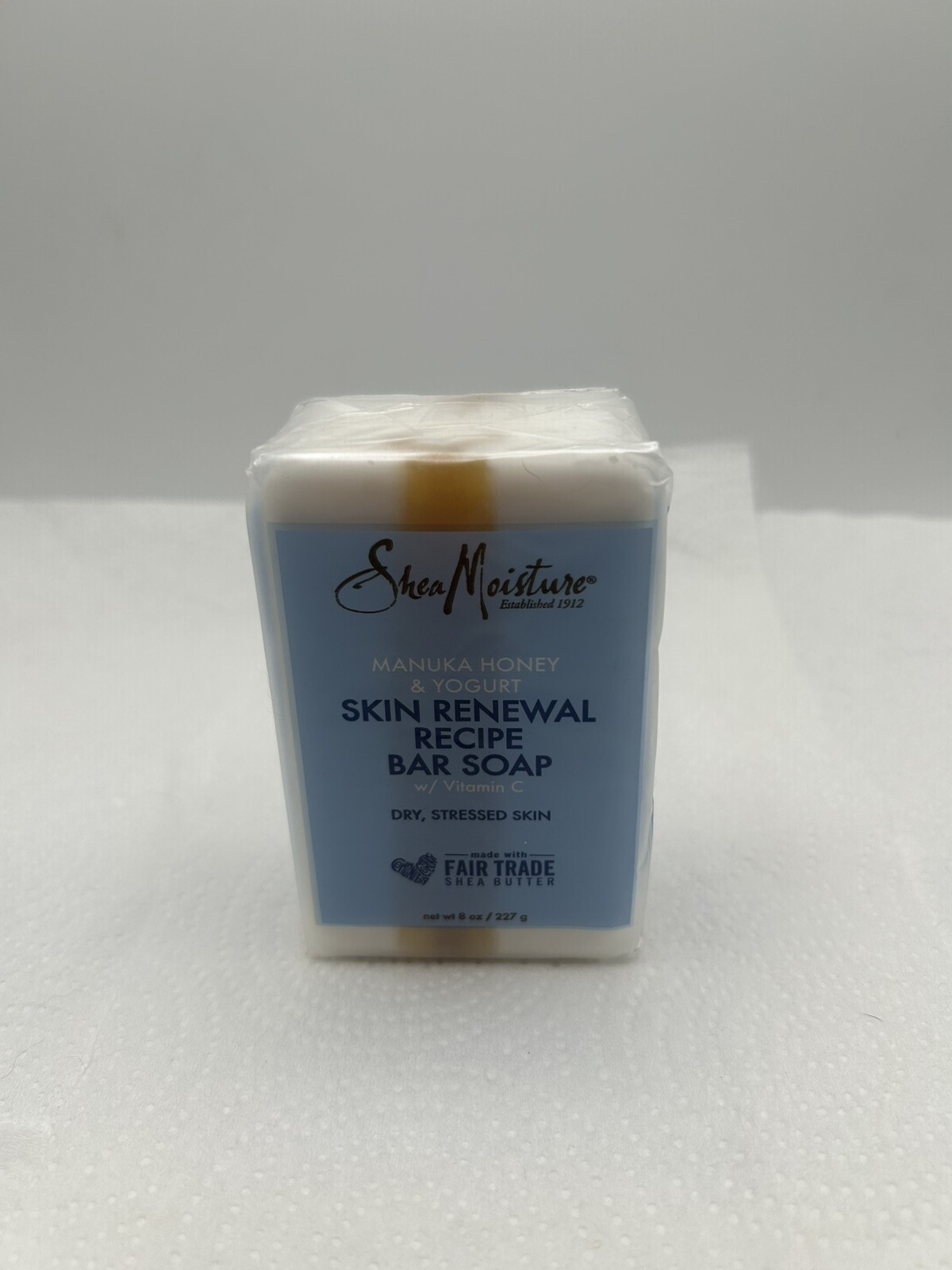 Shea Moisture Manuka Honey & Yogurt Skin Renewal Recipe W/ Vitamin C Bar Soap