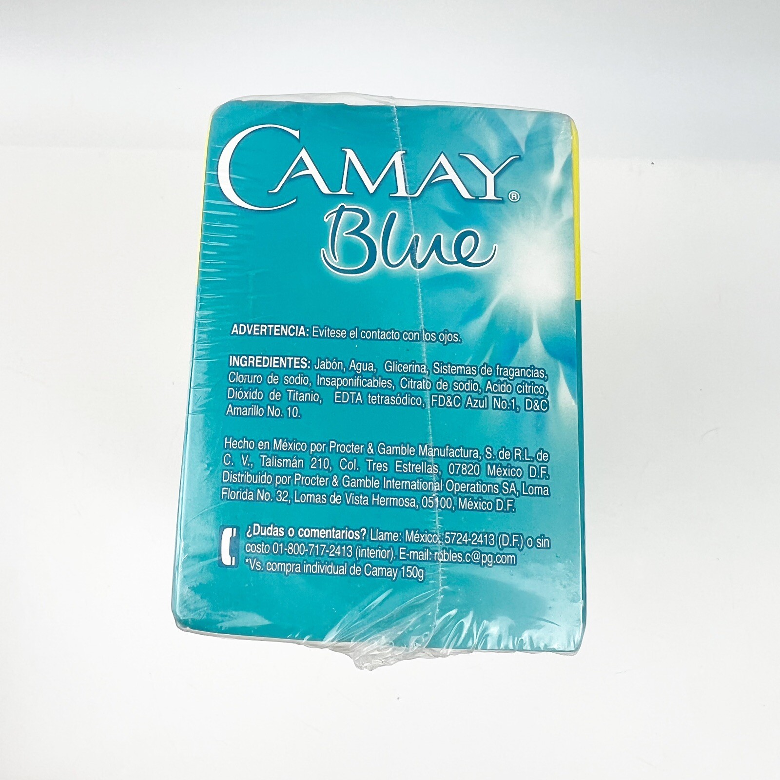 NEW Camay Blue Beauty Bath Family Soap Bar 5.29 oz 6 Bars Sealed Rare