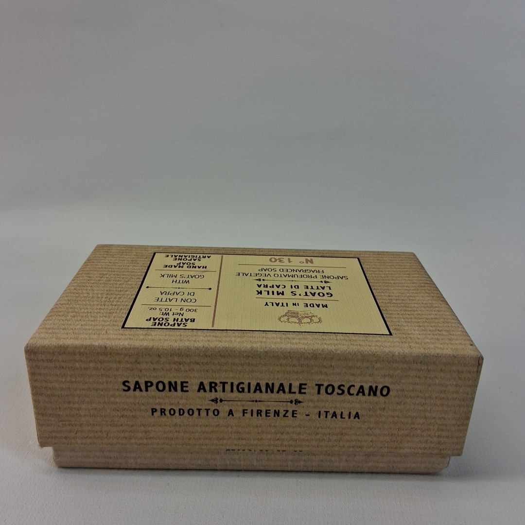 Sapone Profumato Vegetable Fragranced Soap Hand Made in Italy Goat’s Milk