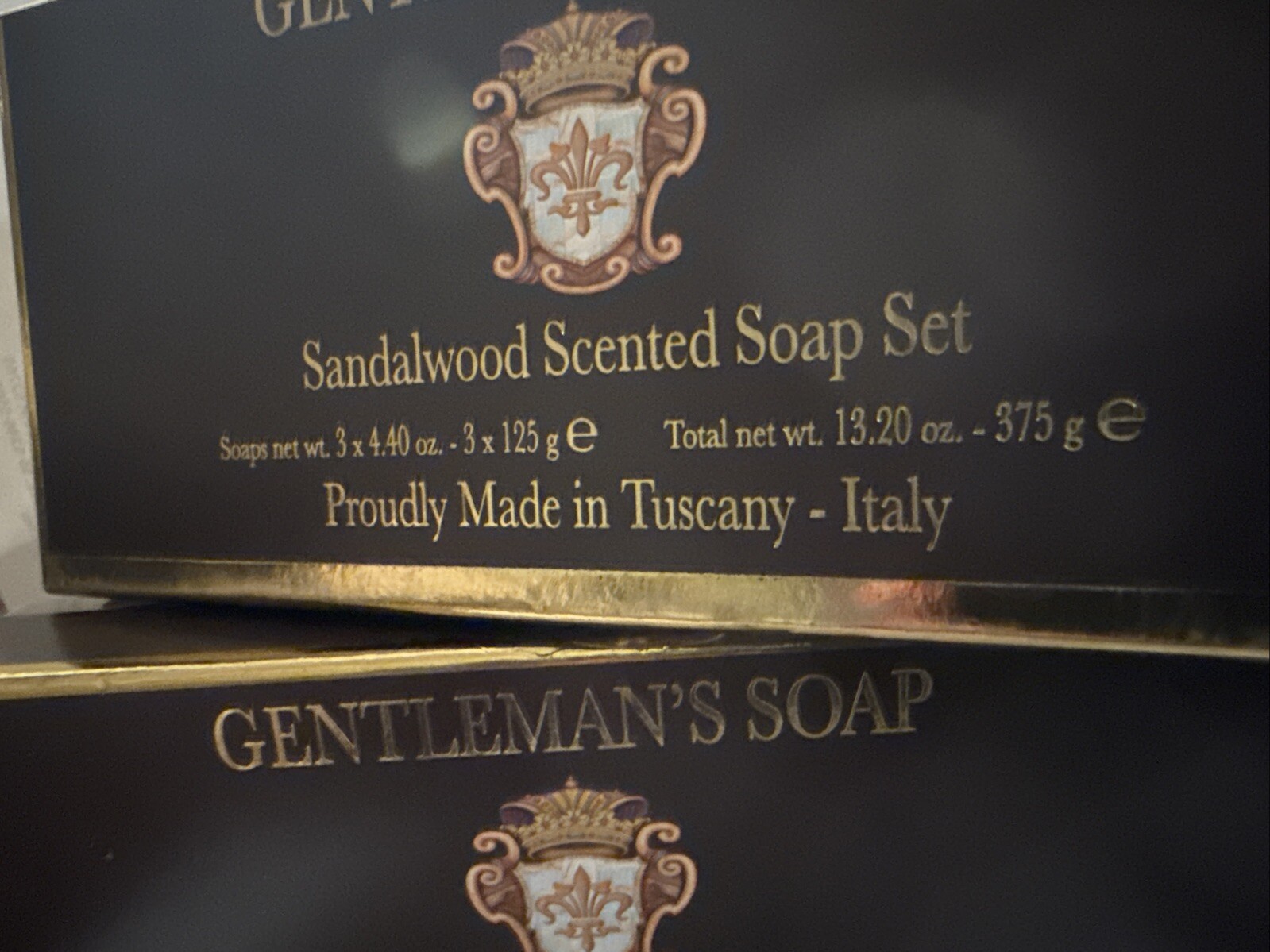 SANDALWOOD GENTLEMAN’S SCENTED SOAP SAPONIFICIO ARTIGIANALE FIORENTINO 6 X 4.4oz