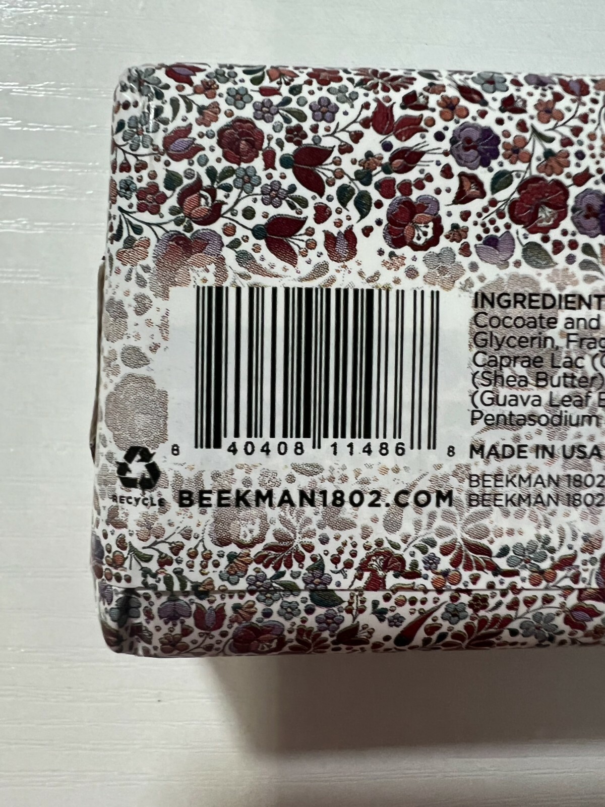 Beekman 1802 – Goat Milk Soap – HONEYED GRAPEFRUIT – 3.5 oz. NEW